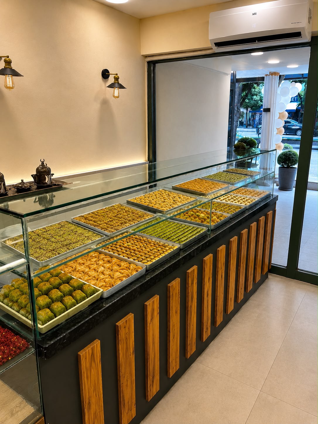 Celalzâde Baklavaları mağaza içi